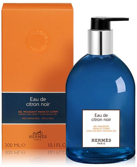 hermes citron noir soap|Eau de citron noir Hand and body cleansing gel .